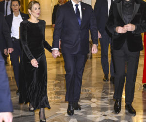 Karol Nawrocki z żoną w Operze Narodowej