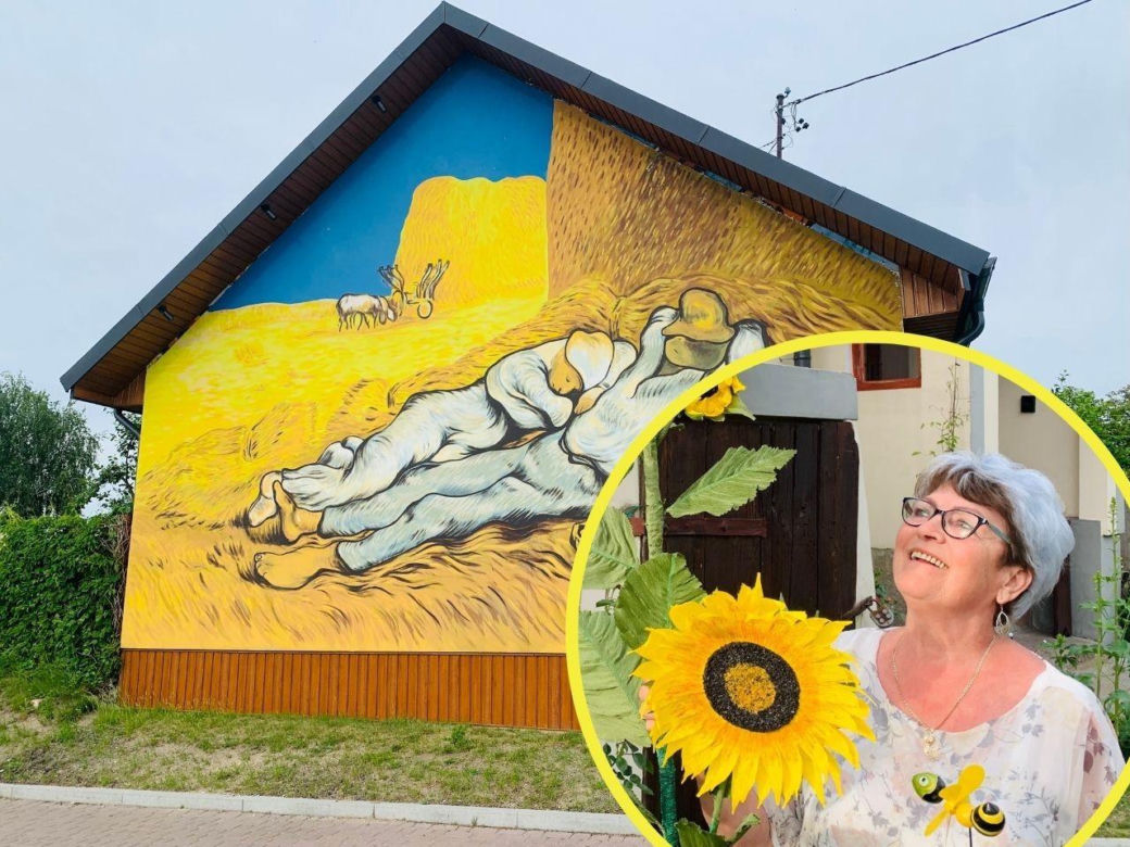 Kolorowe domy inspirowane twórczością Vincenta van Gogha zamieniły wieś liczącą zaledwie stu mieszkańców w prawdziwą atrakcję turystyczną