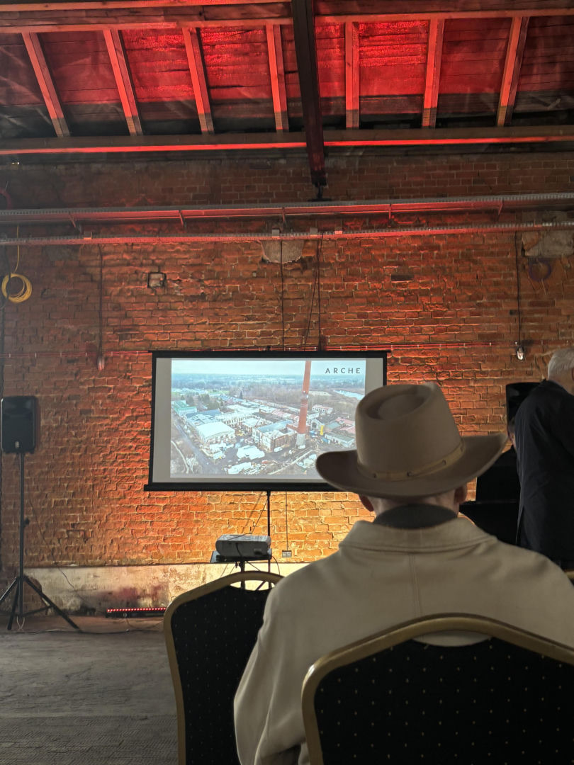 Spotkanie z mieszkańcami w Królewskiej Papierni