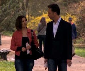 Pierwsza miłość. Kinga (Aleksandra Zienkiewicz), Artur (Łukasz Płoszajski)