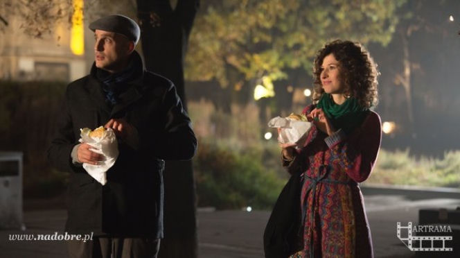 Na dobre i na złe odc. 580. Klaudia Miller (Julia Wyszyńska), Rafał Konica (Robert Koszucki)