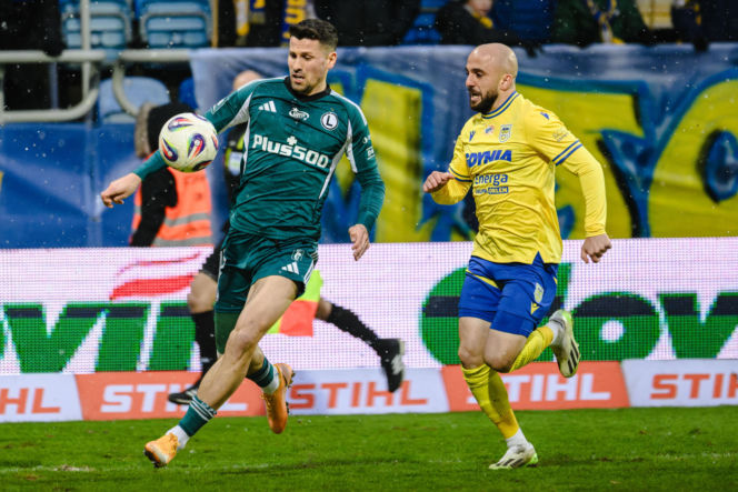 Arka Gdynia - Legia Warszawa: Zdjęcia z boiska