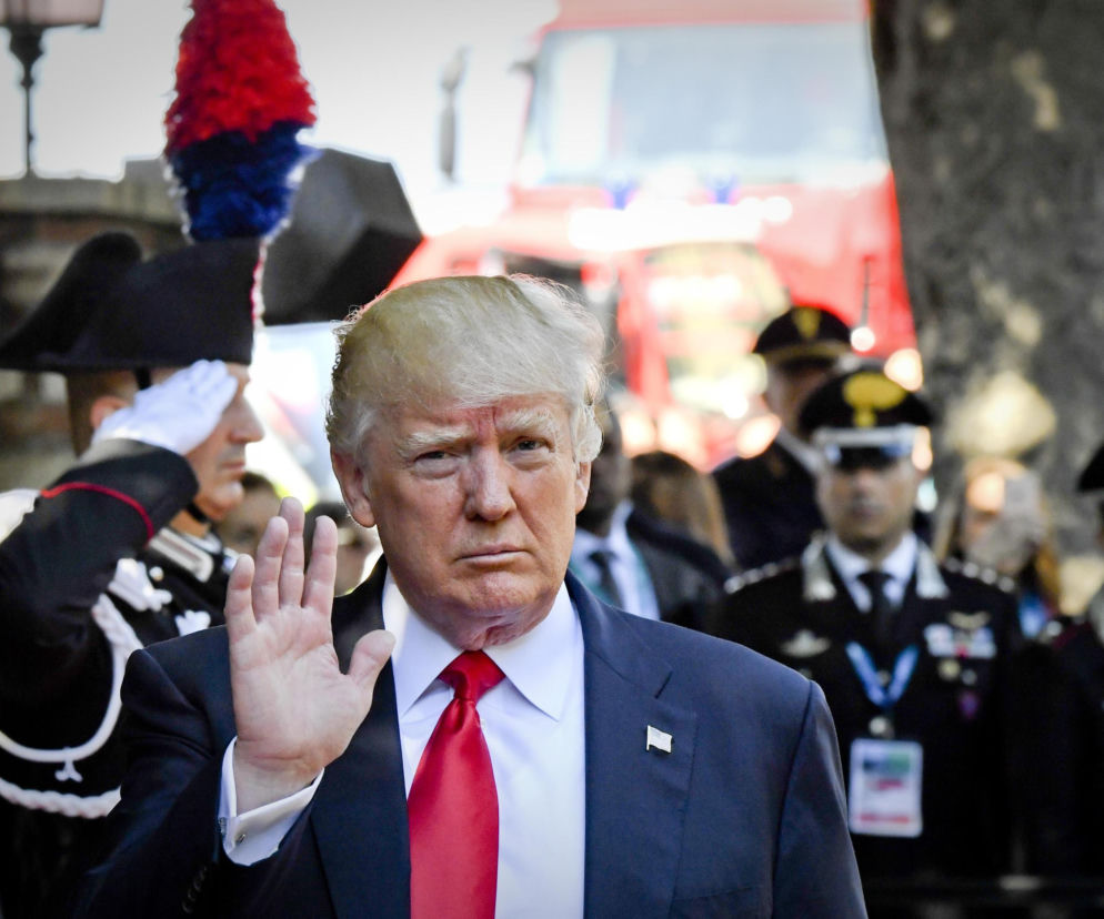 DONALD TRUMP.