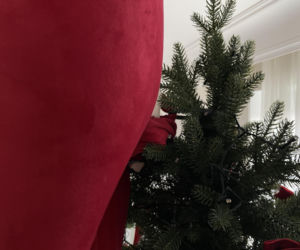 Zamiast gwiazdy na choince - kokarda XXL!