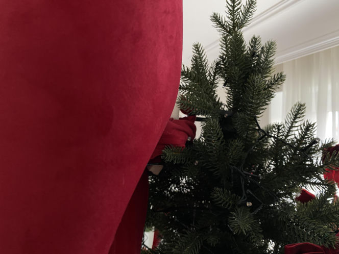 Zamiast gwiazdy na choince - kokarda XXL!