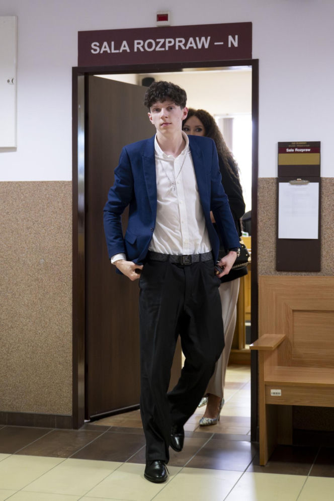 Krzysztof Rutkowski, Aleksander Zych i Natasha Zych w sądzie. Chodzi o alimenty