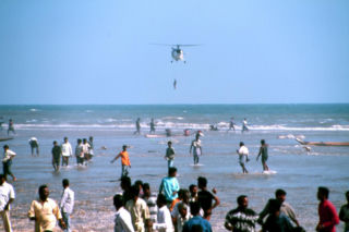 W święta Bożego Narodzenia 2004 w Azji miało miejsce potężne tsunami