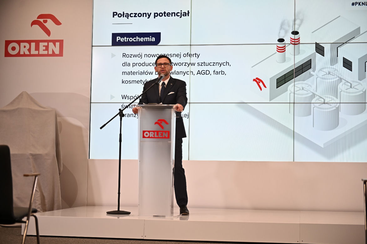 Daniel Obajtek w Gdańsku o fuzji Orlenu z Lotosem