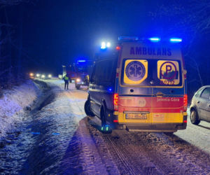 Wypadek koło Jawora