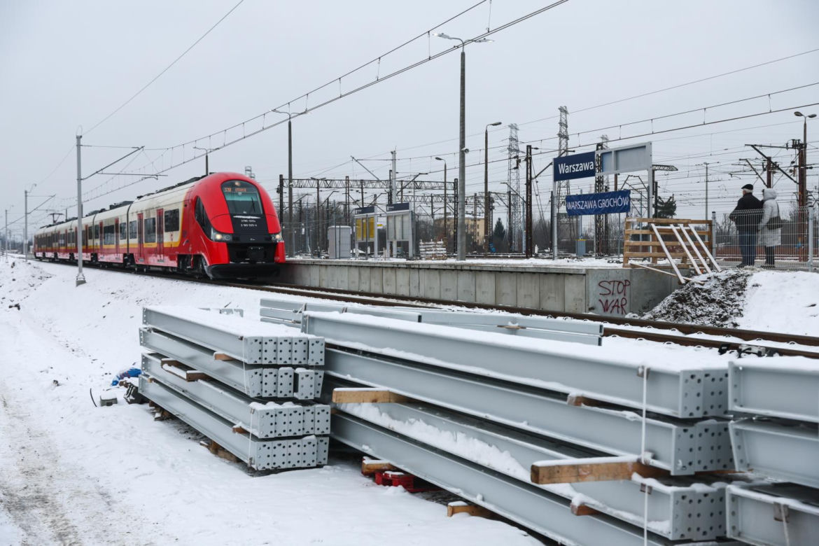 Nowy przystanek Warszawa Grochów