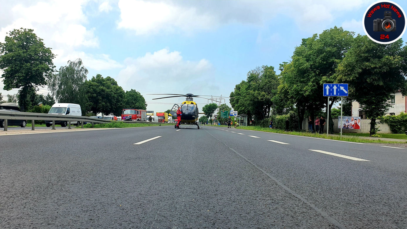 Wypadek w Jawczycach