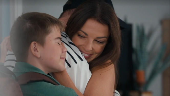 Barwy szczęścia, odc. 3317. Łukasz (Michał Rolnicki), Kasia (Katarzyna Glinka), Ksawery (Bartosz Gruchot)