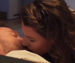 M jak miłość. Paulina Lipska (Maria Wieczorek), Andrzej Budzyński (Krystian Wieczorek) przed laty