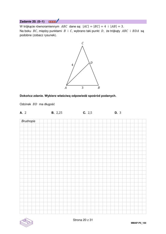 Matura 2025 - matematyka