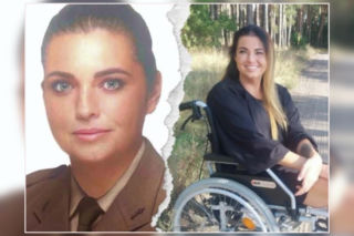 Ania 13 lat służyła w wojsku, dziś walczy o władzę w nogach. „Zostałam sama na polu walki”