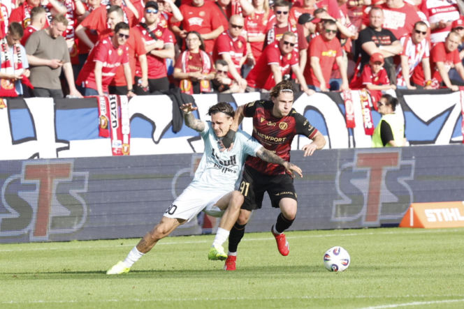 Widzew Łódź - Piast Gliwice: Zdjęcia kibiców i zawodników z meczu 34. kolejki PKO BP Ekstraklasy