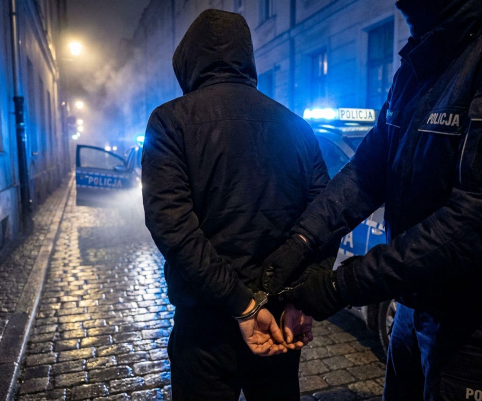 Zatrzymanie w Drawsku Pomorskim. 32-latek groził nożem małoletnim