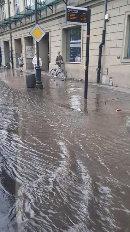 Powódź błyskawiczna w Krakowie