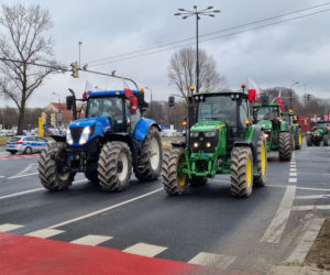 Protest rolników w Lublinie [GALERIA]