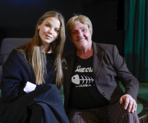 Iga Lis na pokazie filmu Bałtyk