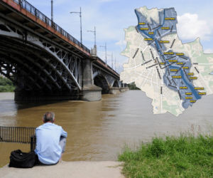 Warszawa zalana przez powódź stulecia