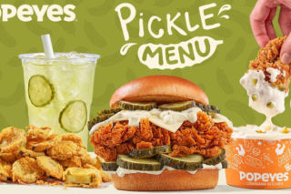 Popeyes odpala Pickle Menu i testuje miłość Polaków do ogórków! 12 plastrów w kanapce i shot z zalewy.