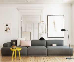 Sofa we wnętrzu skandynawskim