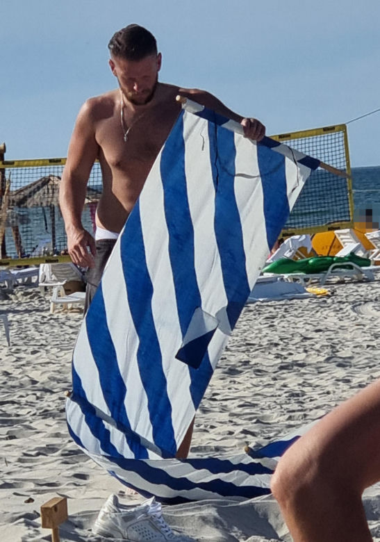 Sebastian Fabijanski, z czym do wody?
