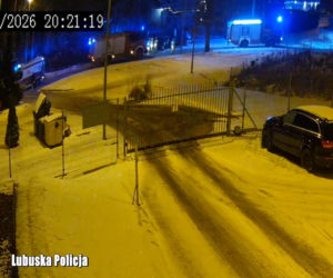 Pijany autem wjechał w ogrodzenie i próbował uciec. Został ujęty!