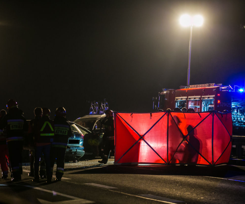 Tragedia pod Wadowicami. Samochód śmiertelnie potrącił pieszego