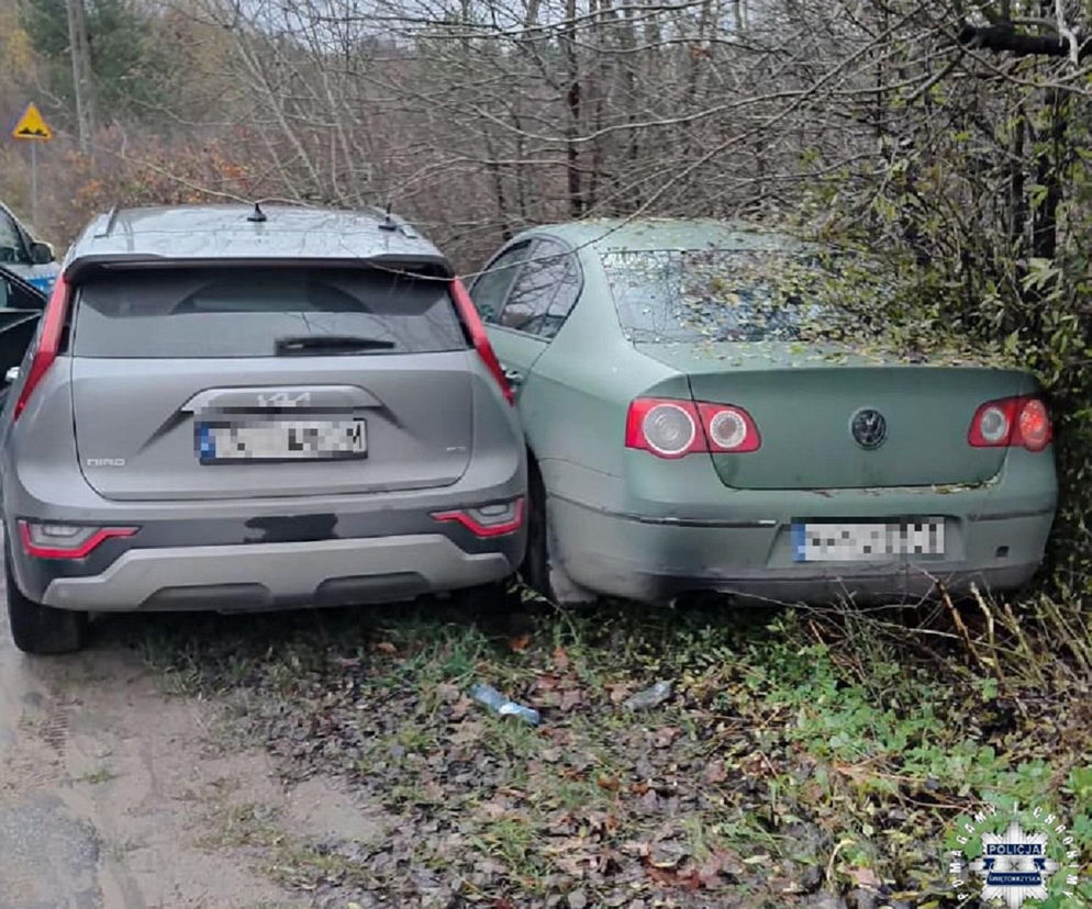 Pościg w Skarżysku. Uderzył w radiowóz i uciekał pieszo