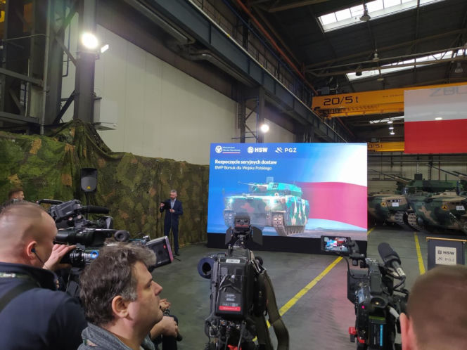 Przekazanie Borsuków w Stalowej Woli