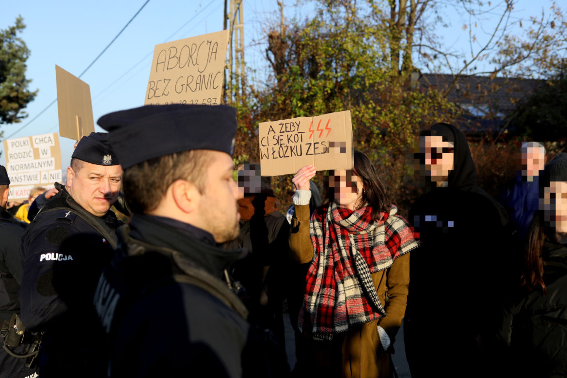 Protest w Bielsku-Białej