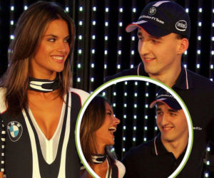 Robert Kubica i Alessandra Ambrosio