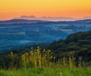 Tatry widoczne z Podkarpacia