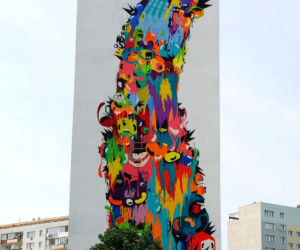Murale. Gdańska kolekcja na osiedlu Zaspa liczy już 30 murali