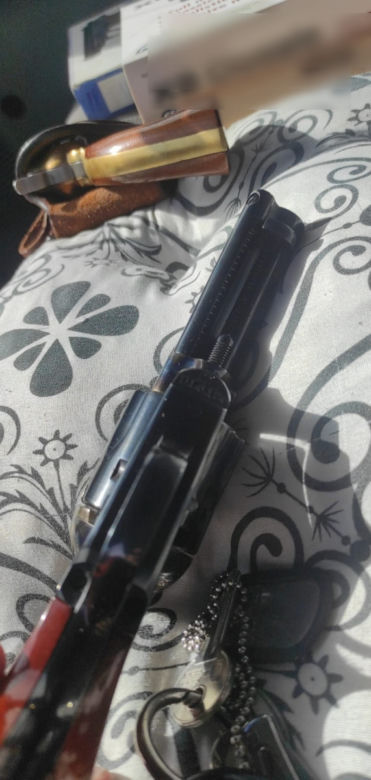 Mały arsenał u 45-letniego mieszkańca Białołęki