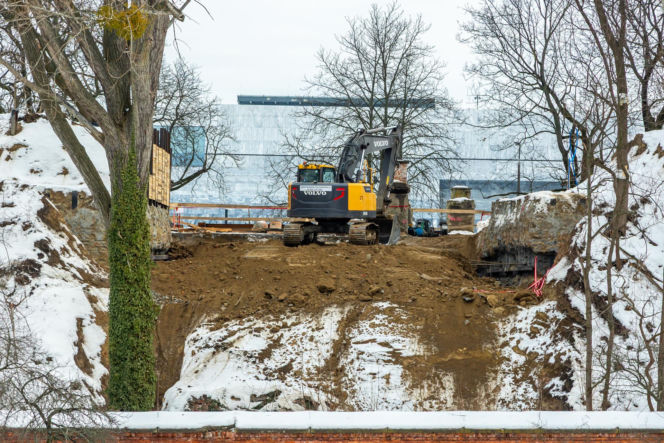 Budowa kładki na Cytadelę Warszawską