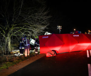 Tragedia w Jabłowie. Kierowca nie miał szans przeżyć tego wypadku