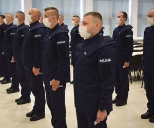 Nowi policjanci złożyli ślubowanie w Rzeszowie [ZDJĘCIA]