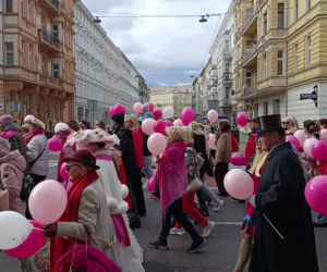 Marsz Różowej Wstążki w Szczecinie