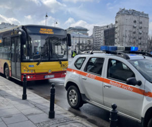 Pijany kierowca miejskiego autobusu na Pl. Trzech Krzyży. Tak go złapali