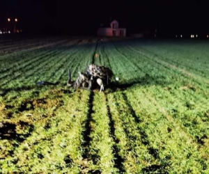 Lipiny. Makabryczny wypadek audi! Pasażerka nie żyje, kierowca - ciężko ranny [ZDJĘCIA]
