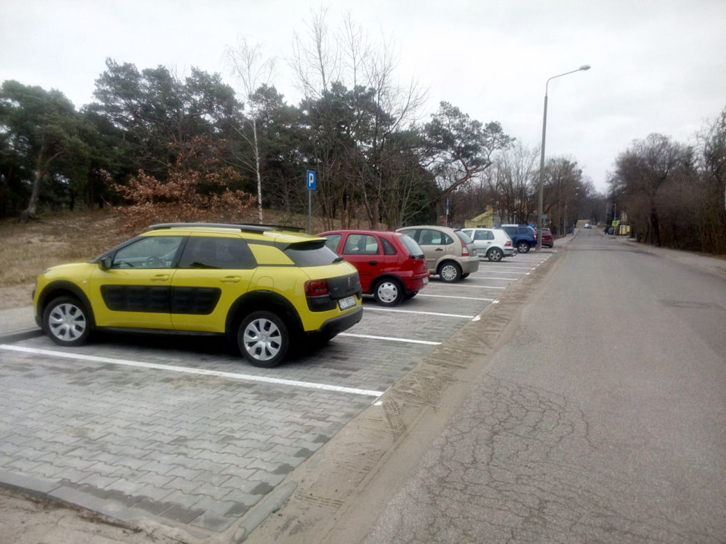 Nowe miejsca parkingowe przy ul. Podgórskiej
