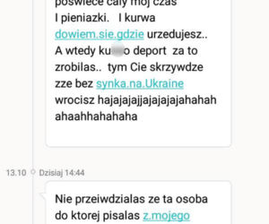 Nękana kobieta