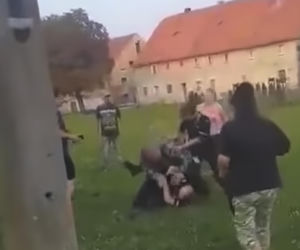 Pobili policjantów w Pastuchowie