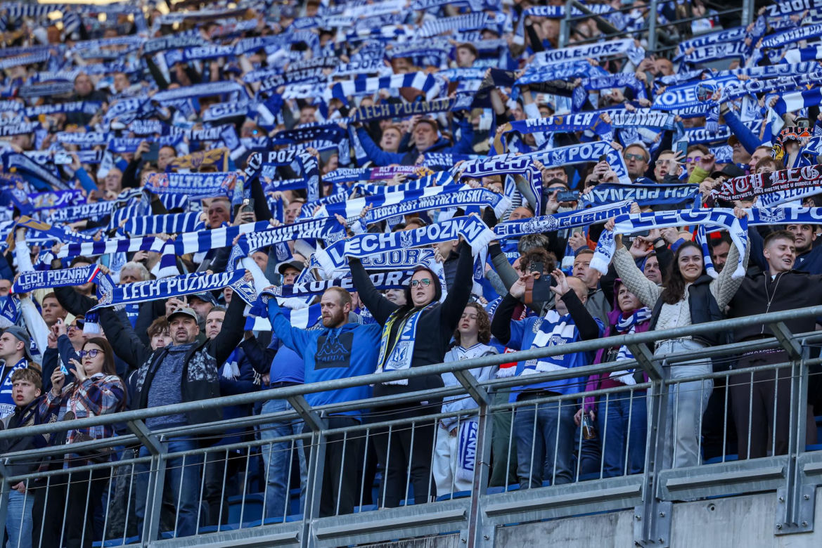 Lech Poznań - Legia Warszawa: Zdjęcia kibiców i zawodników z meczu 30. kolejki PKO BP Ekstraklasy