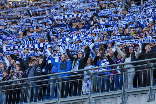 Lech Poznań - Legia Warszawa: Zdjęcia kibiców i zawodników z meczu 30. kolejki PKO BP Ekstraklasy
