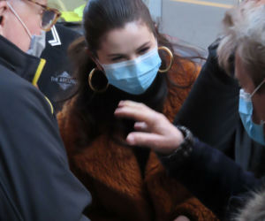 Selena Gomez w scenie bójki na planie serialu