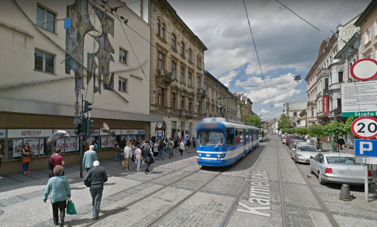 Do zdarzenia doszło w pobliżu węzła Teatr Bagatela